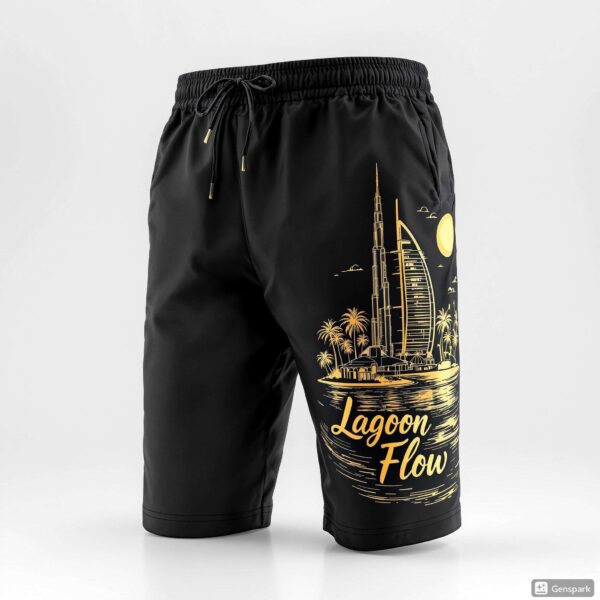 Black – Midnight Dubai Tee - Image 2