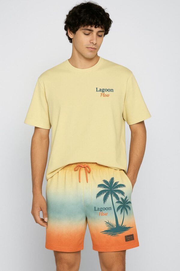 Yellow – Dubrovnik Glow Tee - Image 2